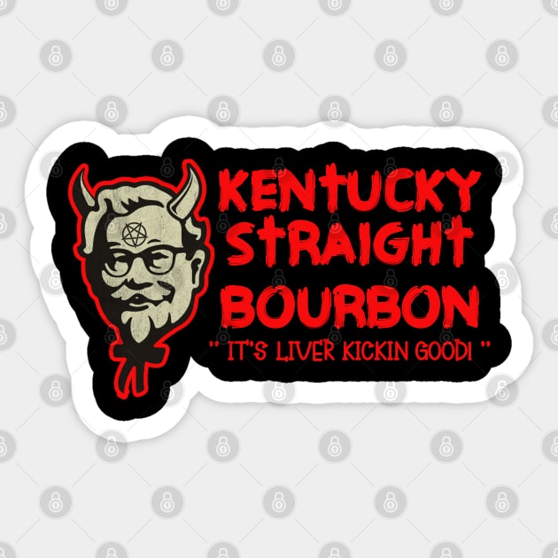 Kentucky Straight Bourbon Sticker by DerrickDesigner